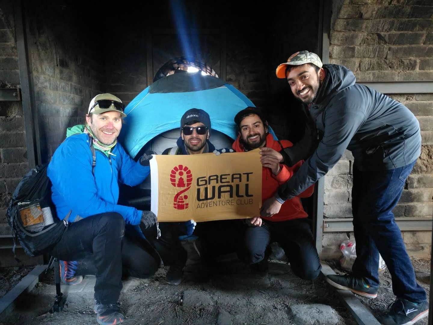 Great Wall Adventure Club overnight camping